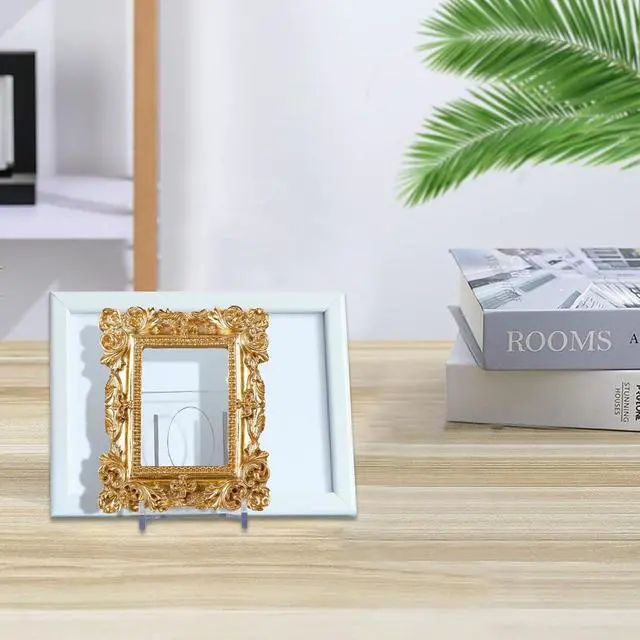 Alt view image 6 of 6 - Adjustable Acrylic Plate Stand - Picture Frame Display Holder, Decorative Easel for Home Office, Festival Party