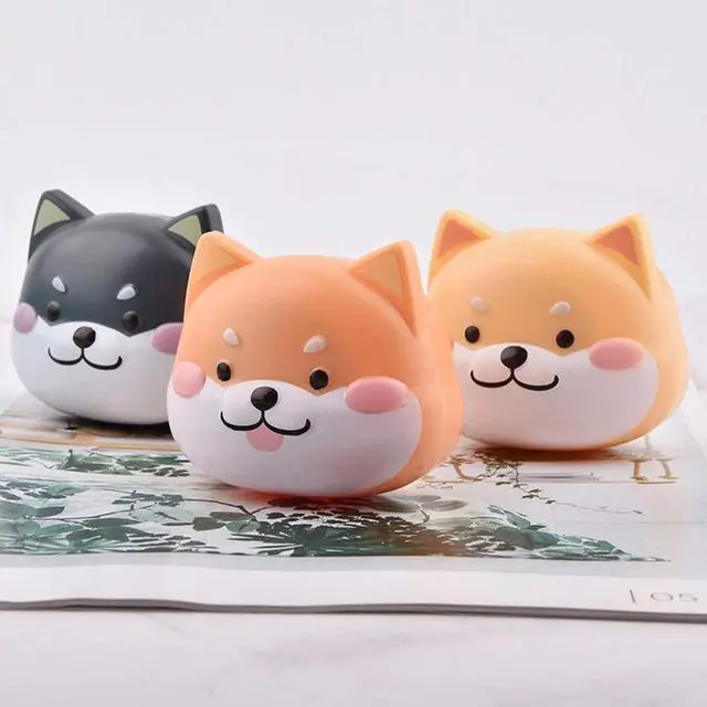 Alt view image 4 of 6 - 2 Pcs Cute Dog Contact Lens Case Travel Kit Portable Animal Contact Lens Box Holder Soak Storage Container with Mirror Bottle Tweezers Stick Remover Tool