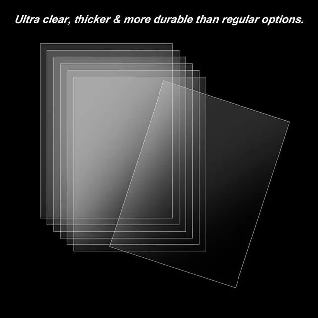 Alt view image 6 of 7 - 4x6 Photo Sleeves 100Pcs - Top Loading Picture Sleeves, Acid-Free & Crystal Clear, Heavy Duty Transparent Plastic Sleeves for Photos, Postcards and Recipe Card Storage