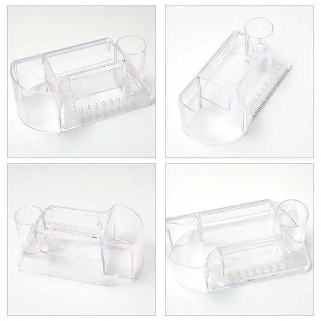 Alt view image 6 of 6 - Acrylic Nail Drill Bit Holder Stand 8 Hole for Manicure Tools