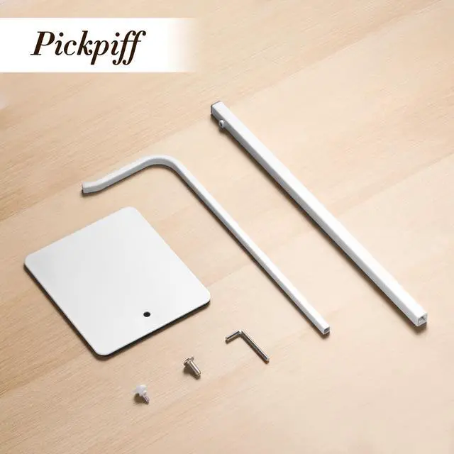 Alt view image 7 of 7 - Adjustable Purse Display Stand - White Tabletop Display Holder for Handbags, Wreaths and Banners, for Home Closets, Retail Displays and Vendor Booths (1-Pack)
