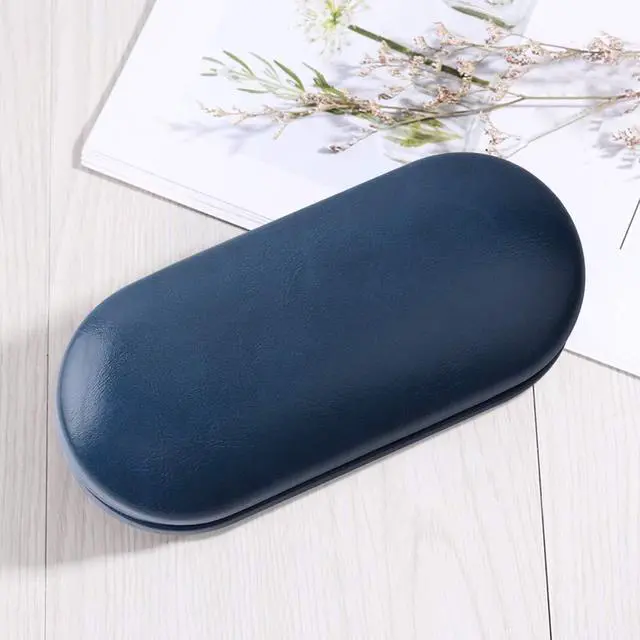 Alt view image 5 of 7 - 2 in 1 Double Sided Portable Glasses Case Travel Contact Lens Case (Blue)