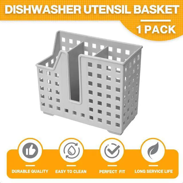 Alt view image 6 of 6 - Dishwasher Basket, Dishwasher Basket for Small ltems, Chopstick & Straw, Universal Utensil Chopstick Holder for Washing, Drying & Storing