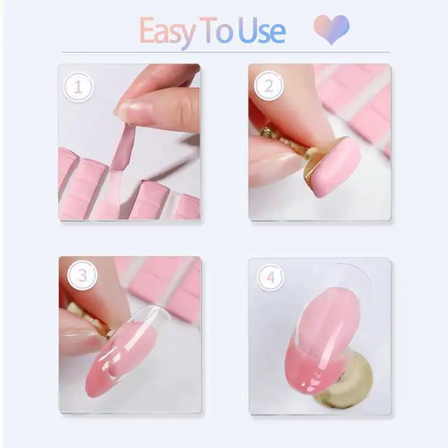 Alt view image 7 of 7 - Press On Nail Stand Set - 2 Pcs Aurora Arcrylic Nail Holder for Painting Nails With A Mini Clear Nail Stand Base, Two Color Metal Nail Holders,Reusable Sticky Putty For Nail Art & Display