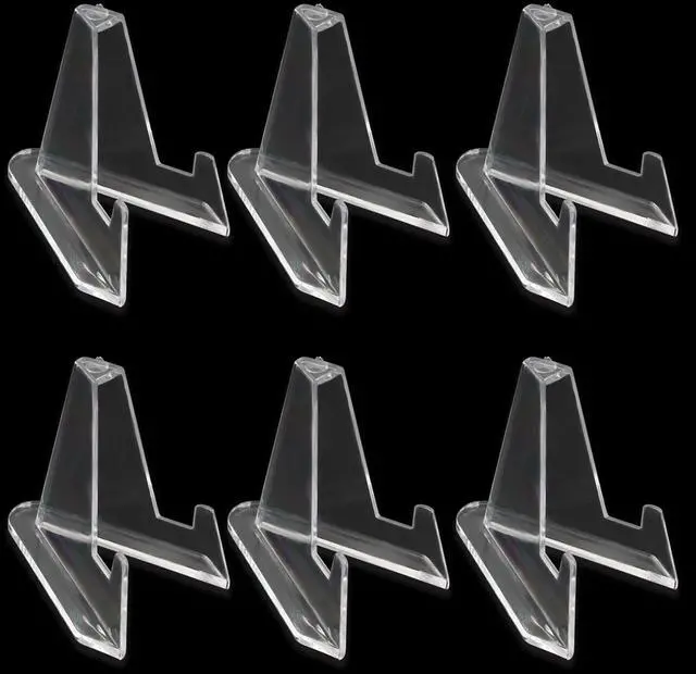 Main image of 6 Pack Acrylic Easel Stand, 2" Height
