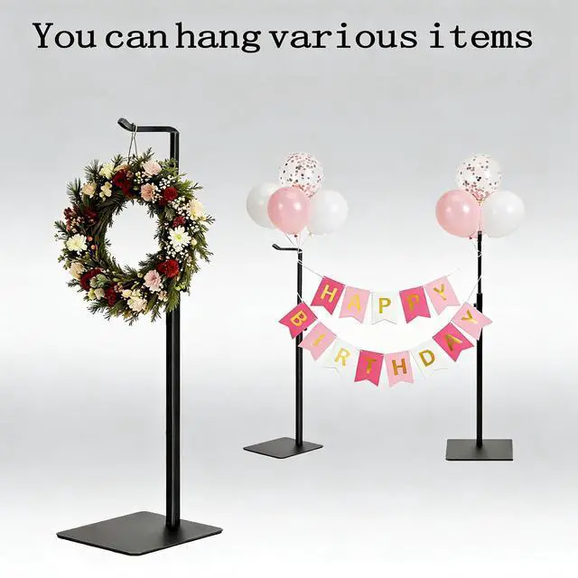 Alt view image 3 of 7 - Purse Stands Black Handbag Display Stand Adjustable Banner Stand