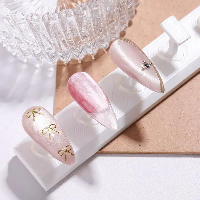 Alt view image 4 of 5 - Nail Practice Holder Stands with 200Pcs Double-Side Adhesive Tabs