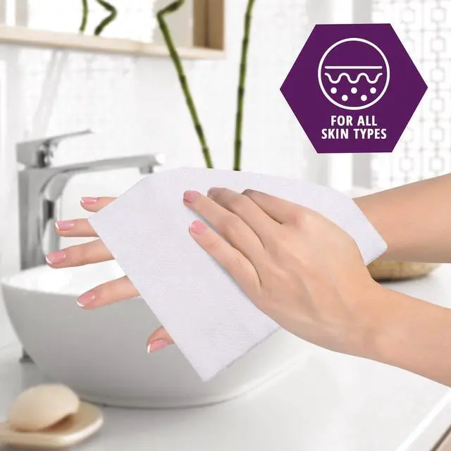 Alt view image 4 of 5 - Ultra Soft Disposable Medical Paper Towels, Dry Cloths for Your Body, Disposable Hospital Wash Cloths, Unscented, 12.5''X11'', 90 Pack