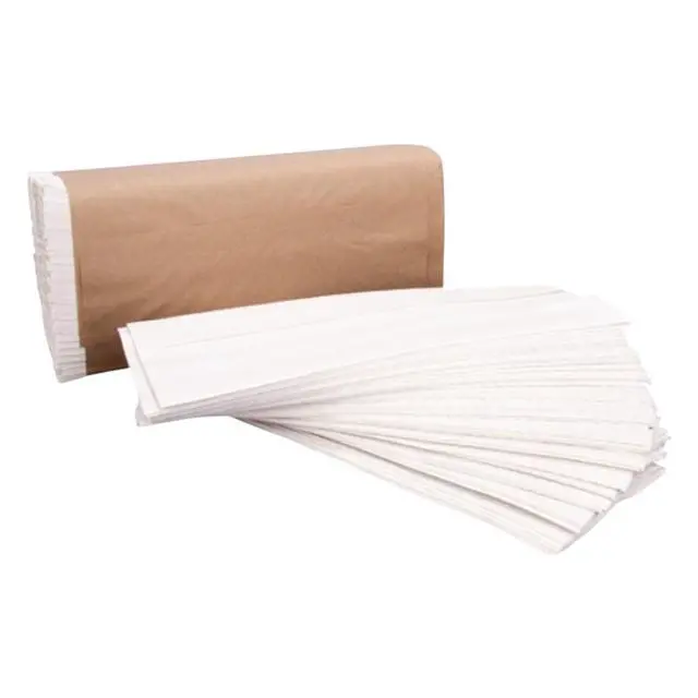 Alt view image 2 of 4 - Right Choice C-Fold Towels, 1-Ply, White, Disposable, Absorbent, 396 Ct