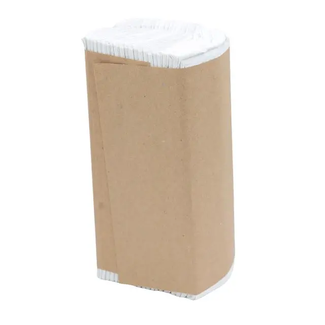 Alt view image 4 of 4 - Right Choice C-Fold Towels, 1-Ply, White, Disposable, Absorbent, 396 Ct