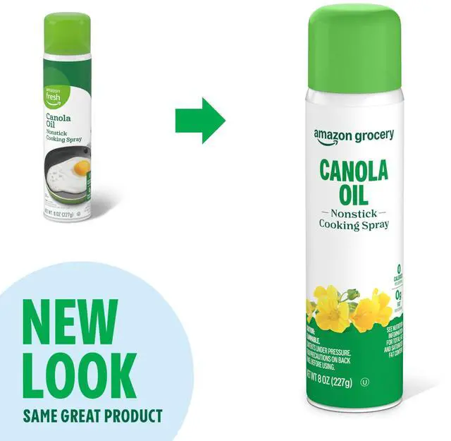 Alt view image 2 of 4 - , Canola Oil Nonstick Cooking Spray, 8 Oz (Previously Happy Belly, Packaging May Vary)