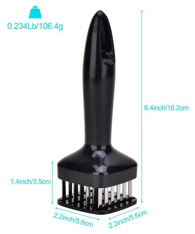 Alt view image 4 of 6 - Meat Tenderizer Needle Meat Hammer Mallet Tool Pounder For Tenderizing and Pounding Steak, Beef Pork Chicken BBQ And Poultry