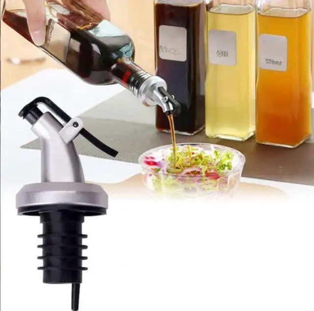 Alt view image 2 of 5 - 5 Pack Oil Spouts, Olive Oil Vinegar Bottle Stopper Dispenser
