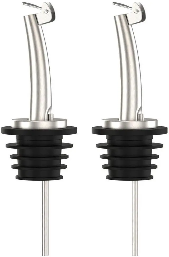 Main image of 2 Pcs Oil Spout Liquor Bottle Pourer Spouts