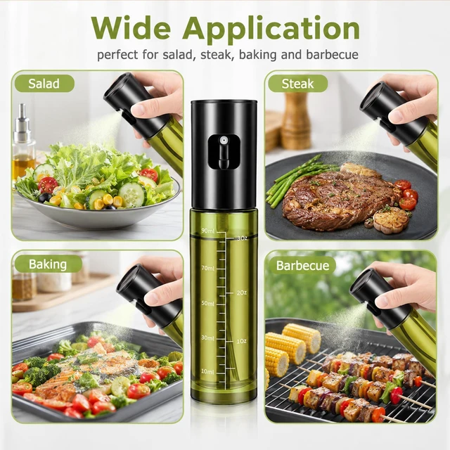 Alt view image 5 of 6 - Oil Sprayer For Cooking,Olive Oil Spray Bottle Mister Refillable