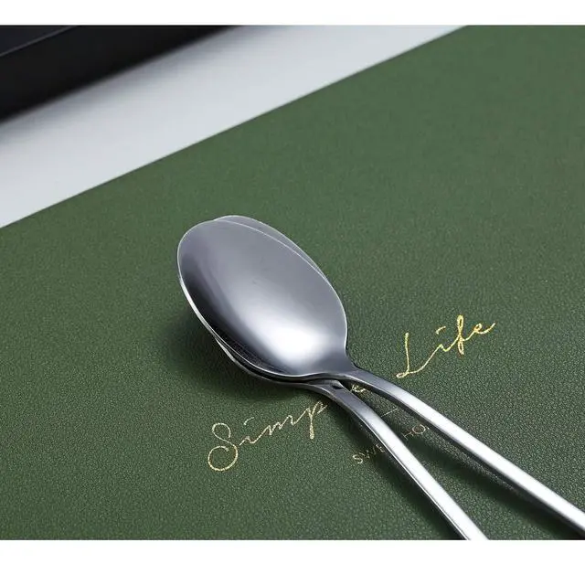 Alt view image 5 of 7 - Stainless Steel 7.5" Long Handle Iced Tea Spoons - Mixing, Coffee, Stirring, Cocktail & Latte Spoons - Pack of 6