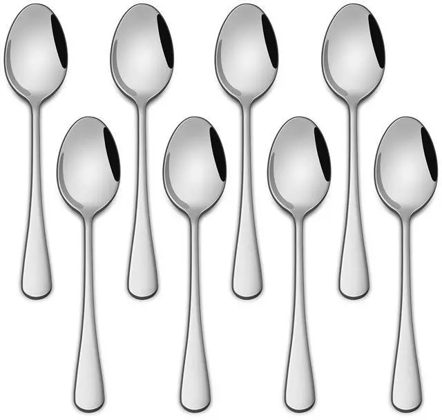 Main image of Small Teaspoon,5.5 Inches Stainless Steel Tea Spoons Set Of 8,Espresso Spoon,Durable Dishwasher Safe Small Coffee Spoons,Mini Demitasse Spoon For Dessert