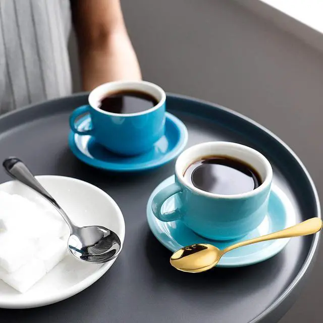 Alt view image 3 of 4 - Demitasse Espresso Spoons, Mini Coffee Spoon, Stainless Steel Small Spoons for Dessert, Tea,Set of 6 (gold)