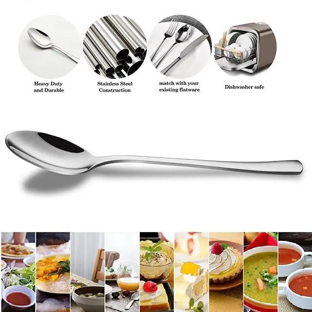 Alt view image 3 of 6 - Demitasse Espresso Spoons,12-piece Mini Coffee Tiny Stainless Steel Spoons Bistro Small Spoons for Dessert, Tea, Appetizer(4.7Inch)