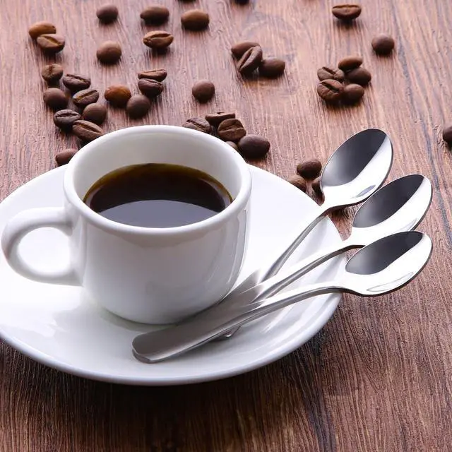 Alt view image 4 of 6 - Demitasse Espresso Spoons,12-piece Mini Coffee Tiny Stainless Steel Spoons Bistro Small Spoons for Dessert, Tea, Appetizer(4.7Inch)