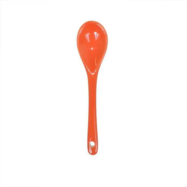 Alt view image 4 of 7 - 8 Color Porcelain Egg Spoons Ceramic Spoons 5 inch Coffee Dessert Yogurt Tea Milky Tea