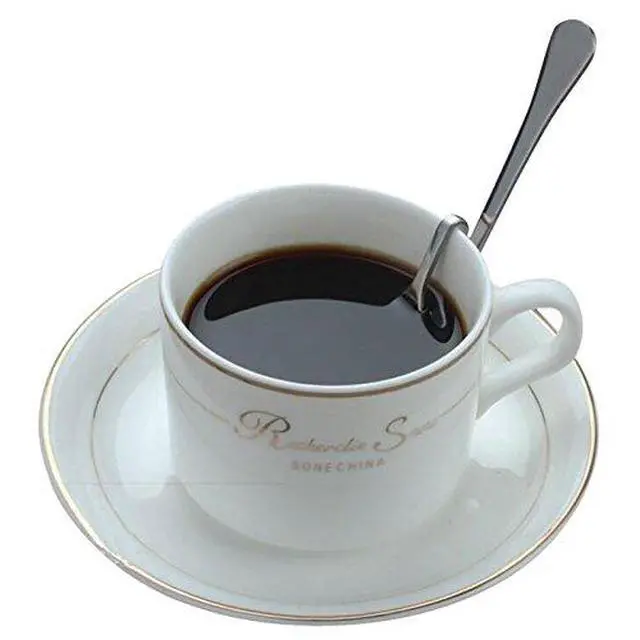 Alt view image 2 of 6 - Set of 6 Hanging Coffee Spoon Creative Bending Handle Stainless Steel Stirring Spoons for Tea Coffee Dessert (Vertical Hanging L)