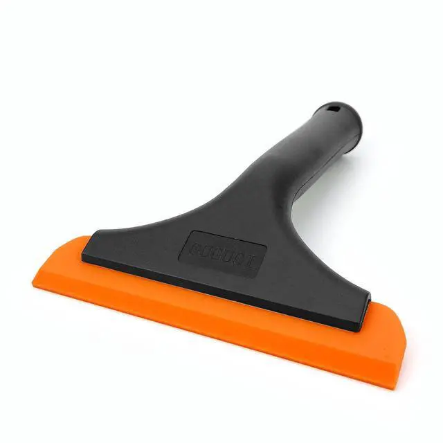 Alt view image 6 of 7 - Super Flexible Silicone Squeegee, Auto Water Blade, Water Wiper, Shower Squeegee, 5.9'' Blade and 7.5'' Long Handle, for Car Windshield, Window, Mirror, Glass Door