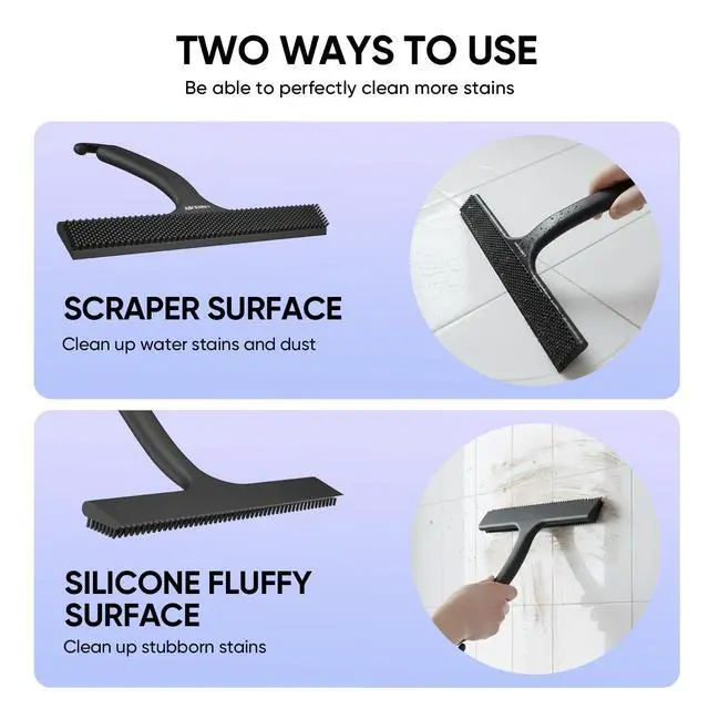 Alt view image 2 of 7 - Shower Squeegee for Shower Glass Door Bathroom