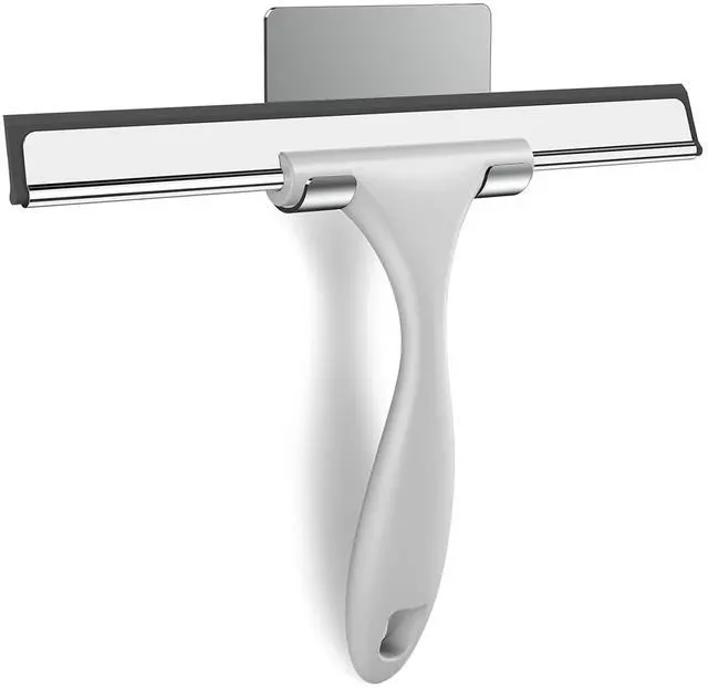 Main image of Squeegee for Shower Glass Door, 10 Inches, Grey