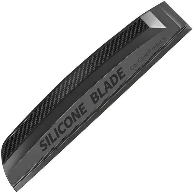 Main image of 11.8 Inch Soft Silicone One-Piece Car Window Squeegee