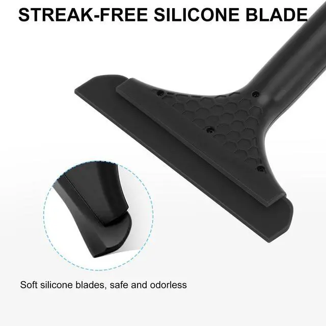 Alt view image 3 of 7 - Shower Squeegee for Glass Doors, Small Squeegee for Shower Glass