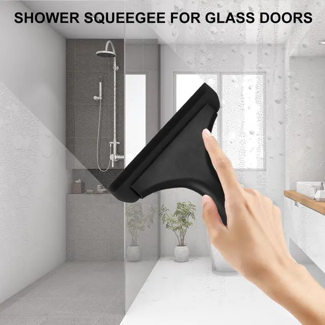 Alt view image 6 of 7 - Shower Squeegee for Glass Doors, Small Squeegee for Shower Glass
