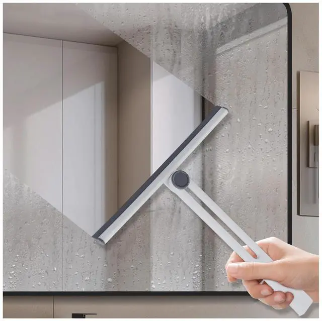 Main image of Small Squeegee,Shower Squeegee for Glass Doors,Bathroom Squeegee for Shower Glass,Window Cleaning