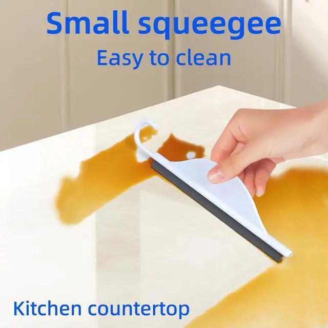 Alt view image 2 of 4 - Small Shower Squeegee for Glass Doors,Squeegee for Shower Glass,mini Bathroom Squeegee for Window