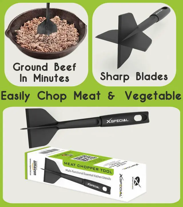 Alt view image 4 of 7 - Meat Chopper | Transform Hamburger Ground Beef into Perfect Tacos & Chili