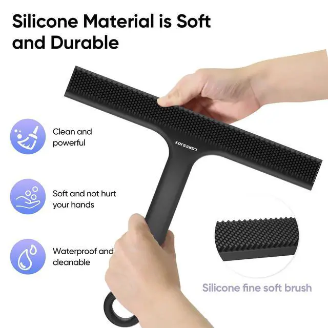Alt view image 4 of 7 - Shower Squeegee for Shower Glass Door Bathroom