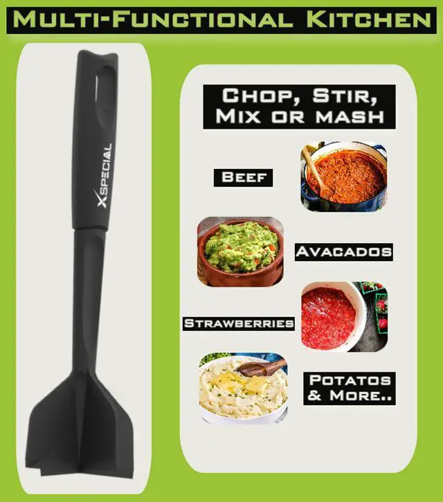 Alt view image 2 of 7 - Meat Chopper | Transform Hamburger Ground Beef into Perfect Tacos & Chili
