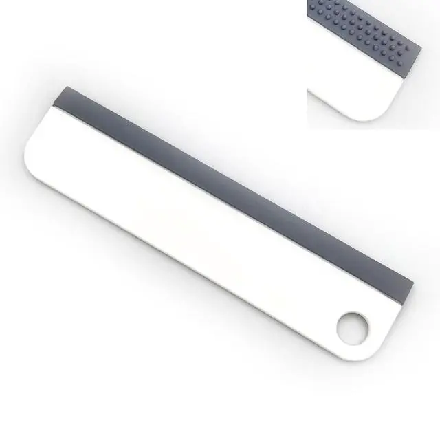 Alt view image 2 of 7 - All-Purpose Mini Soft Rubber Window Squeegee Window Scrubber Scraper Glass Cleaning Squeegee Tool for Glass,Shower Door,Mirrors,Bathroom,Kitchen Countertops,Car Windshield (1)