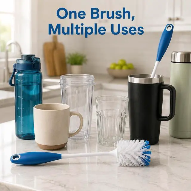 Alt view image 6 of 7 - 2 Pack Bottle Brushes