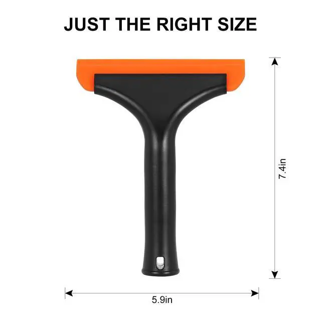 Alt view image 2 of 7 - Shower Squeegee for Glass Doors, Small Squeegee for Shower Glass