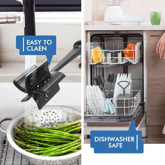 Alt view image 6 of 7 - Upgrade Meat Chopper, Heat Resistant Meat Masher for Hamburger Meat, Ground Beef Smasher, Nylon Hamburger Chopper Utensil, Ground Non Stick Mix Chopper, Mix and Chop, Potato Masher ToolAqua