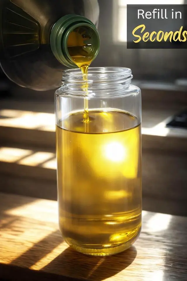 Alt view image 7 of 7 - Olive Oil Dispenser, 2 in 1 Oil Sprayer for Cooking, 500ml Glass Oil Spray Bottle with Pourer, Food-Grade Oil Dispenser for Kitchen, Salad, Frying, BBQ and nin Air Fryer, kitchen appliances