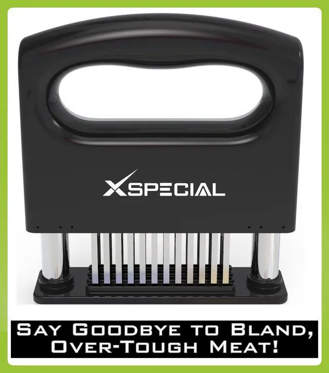 Alt view image 2 of 6 - Mini-Deluxe Meat Tenderizer Tool 48 Blade Stainless Steel, Easy to Use