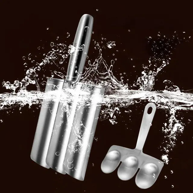 Alt view image 7 of 7 - Stainless Steel Triple Meatball Maker, Meatball maker tool, Spoon with Cutting, Meatball Making Mold Set, Home Cooking Tools, DIY Quick Cooking meatballs
