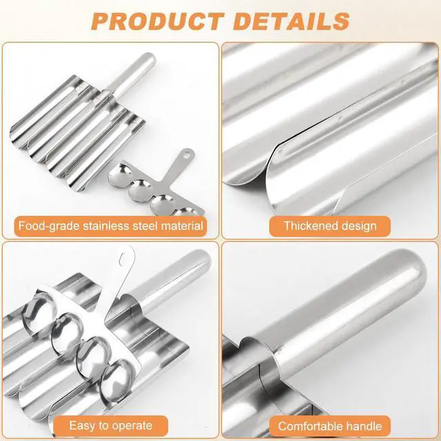 Alt view image 3 of 7 - Meatball Maker Tool, with Nonstick Scoop