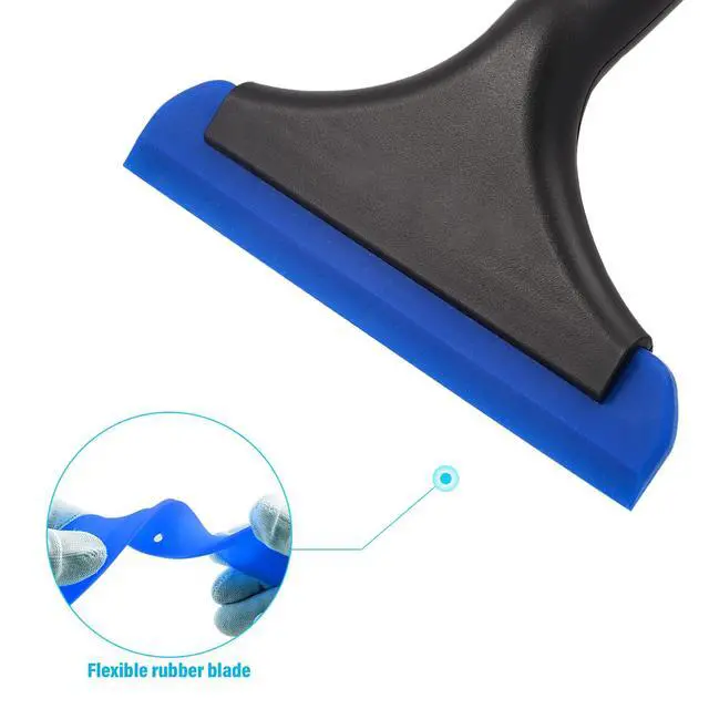 Alt view image 3 of 7 - Small Silicone Squeegee Window Shower Squeegee Tool,Auto Water Blade for Car Windshield, Window, Mirror, Glass Door,Bathroom