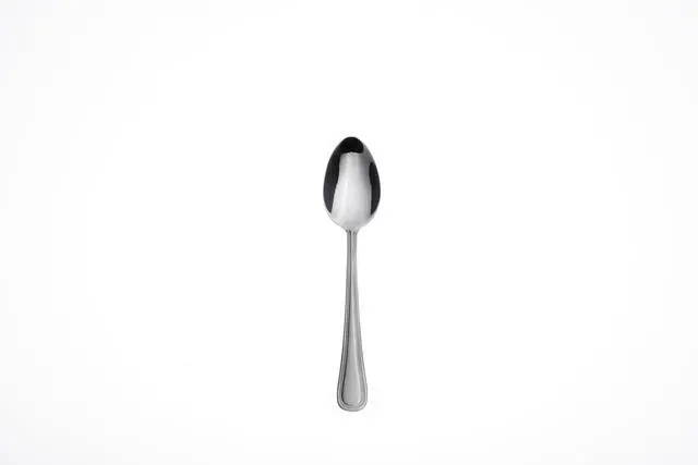 Alt view image 2 of 3 - Silverware Set, Tress Mirror Everyday Teaspoons 6-Piece, Service For 6, 18/0 Stainless Steel, Dishwasher Safe, Home And Kitchen Utensils Set, Spoons, Tea spoon (Silver, 6 Piece)