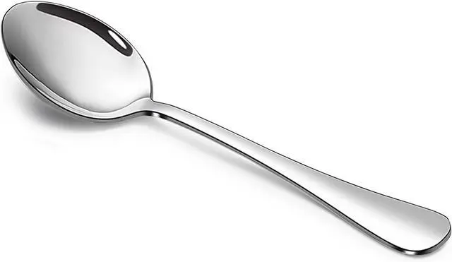 Main image of Stainless Steel Teaspoon Set,12 Piece 6.7" Spoons Silverware,Dessert Spoons,Mirror Finish & Dishwasher Safe
