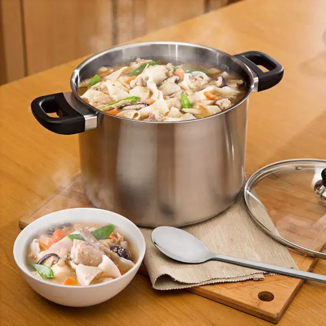 Alt view image 6 of 7 - Spoons, 8 Pieces Korean Spoon, 8.5 Inch Stainless Steel Table Soup Spoons with Long Handles for Home, Kitchen, or Restaurant Flatware Set
