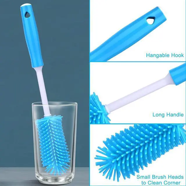 Alt view image 5 of 7 - Water Bottle Cleaner Brush Kit for Owala/Stanley/Yeti Tumbler Cup
